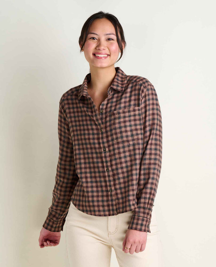 Toad&Co Women's Re-Form Flannel Boxy Shirt