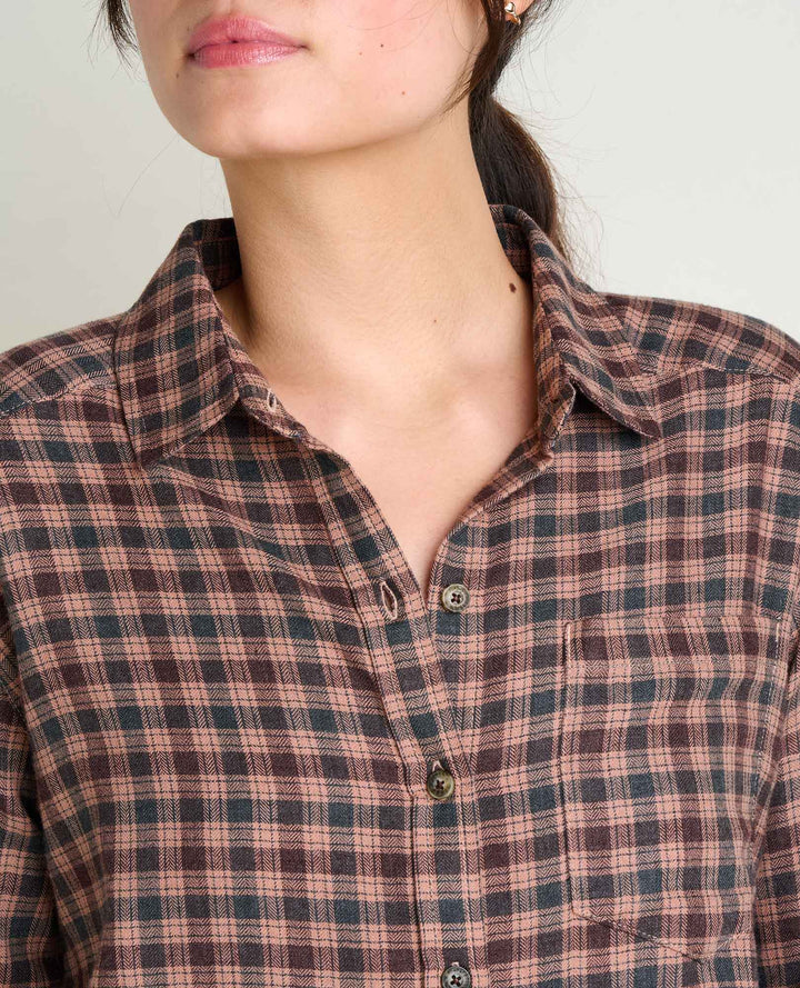 Toad&Co Women's Re-Form Flannel Boxy Shirt