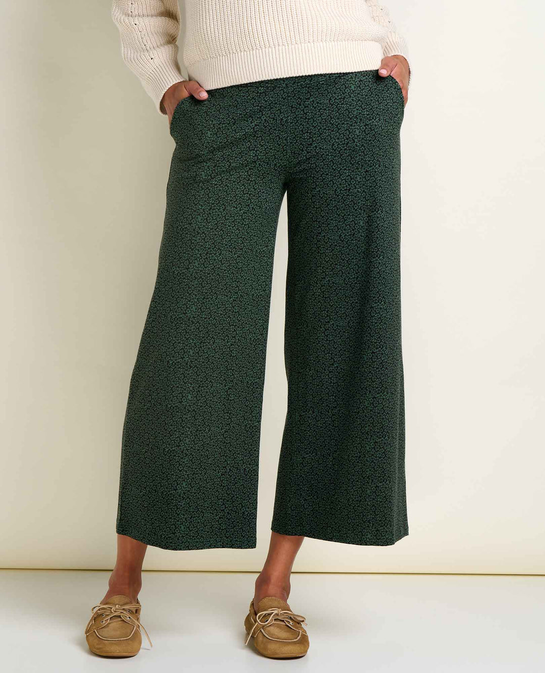 Toad&Co Women's Chaka Wide Leg Crop Pant