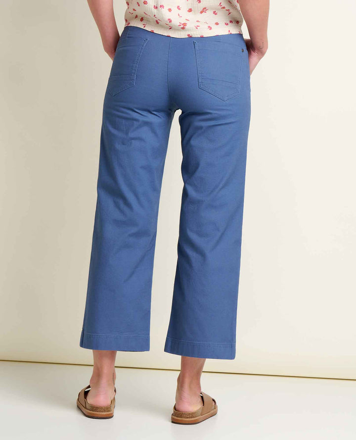 Toad&Co Women's Earthworks Wide Leg Crop Pant