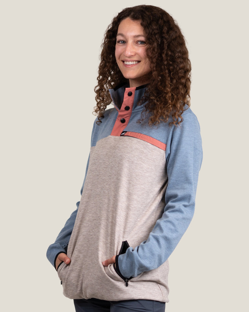 Belong Designs Women's Powell Fleece Pullover