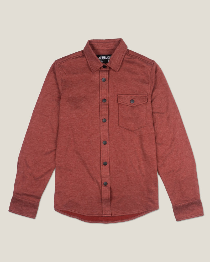 Belong Designs Women's Sherman Fleece Button Up