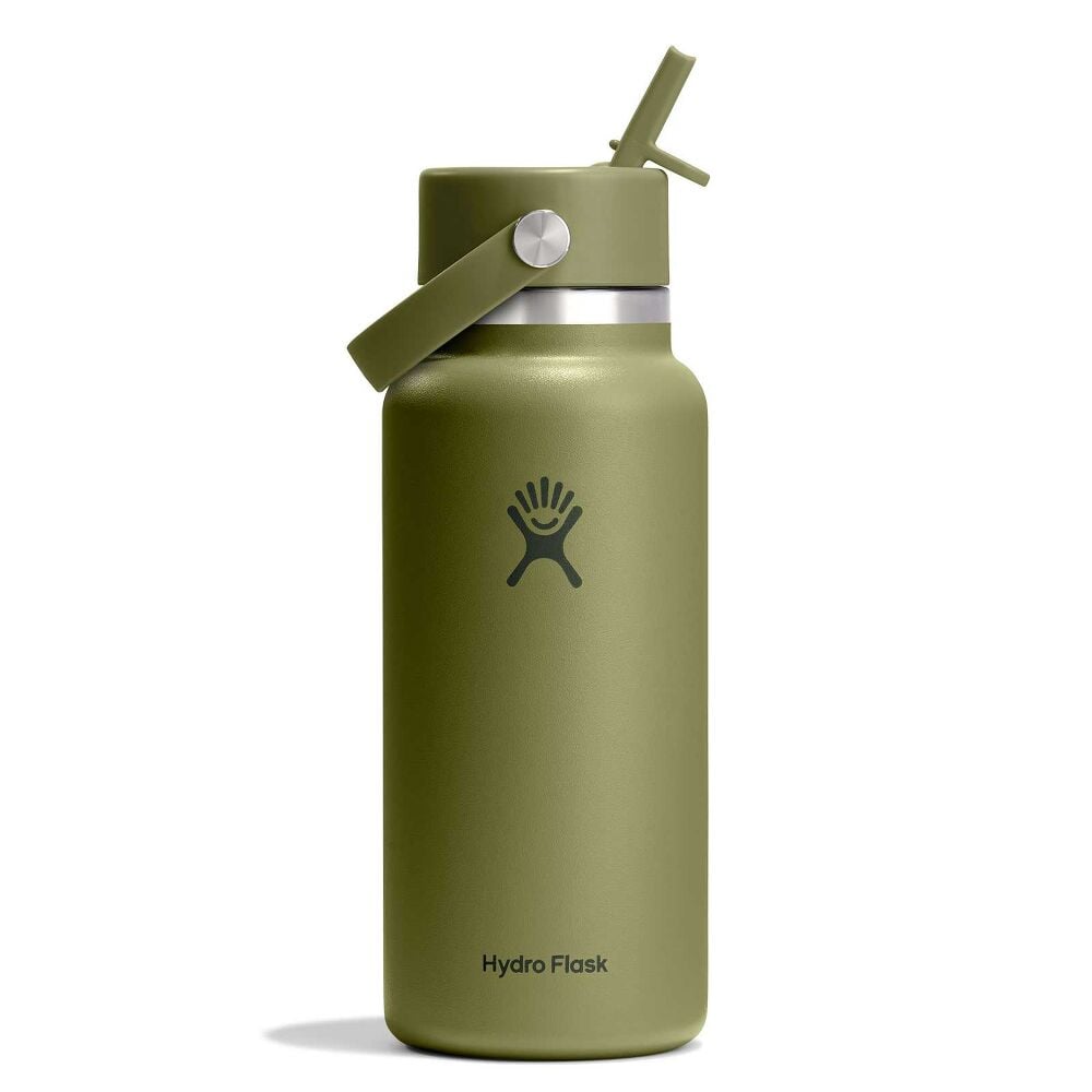 Hydro Flask 32 oz Wide Mouth With Flex Straw Cap
