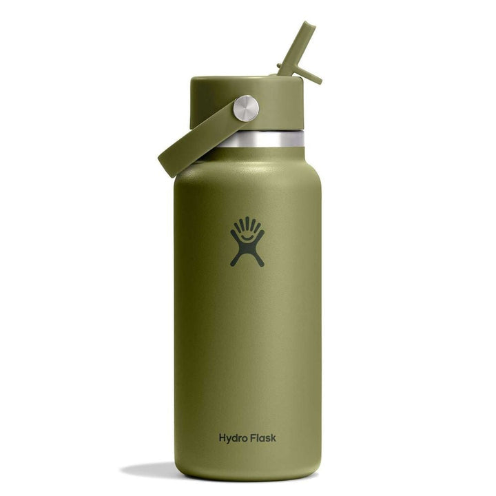 Hydro Flask 32 oz Wide Mouth With Flex Straw Cap