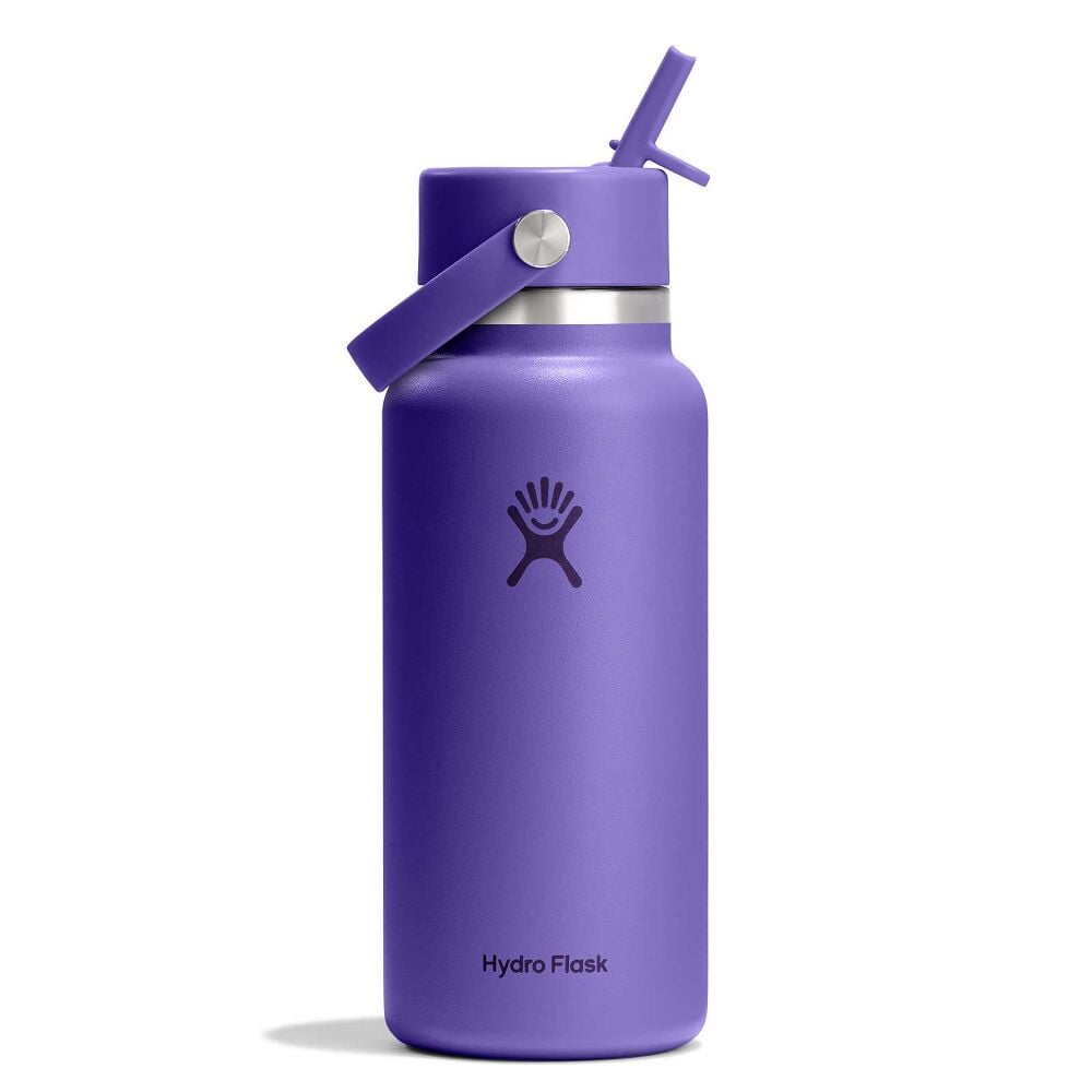 Hydro Flask 32 oz Wide Mouth With Flex Straw Cap