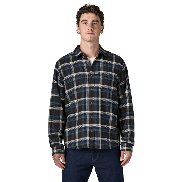 Patagonia Men's Long-Sleeved Lightweight Fjord Flannel Shirt