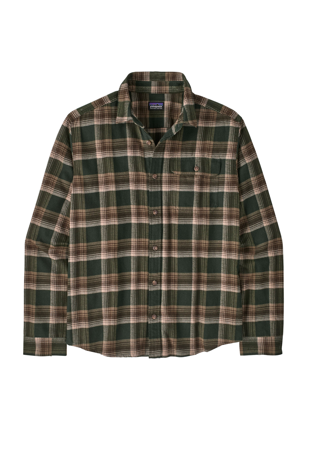 Patagonia Men's Long-Sleeved Lightweight Fjord Flannel Shirt