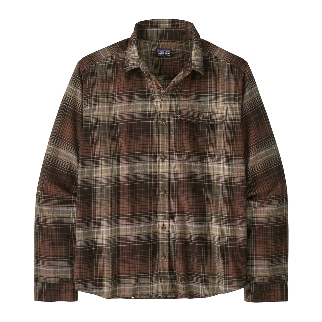 Patagonia Men's Long-Sleeved Lightweight Fjord Flannel Shirt