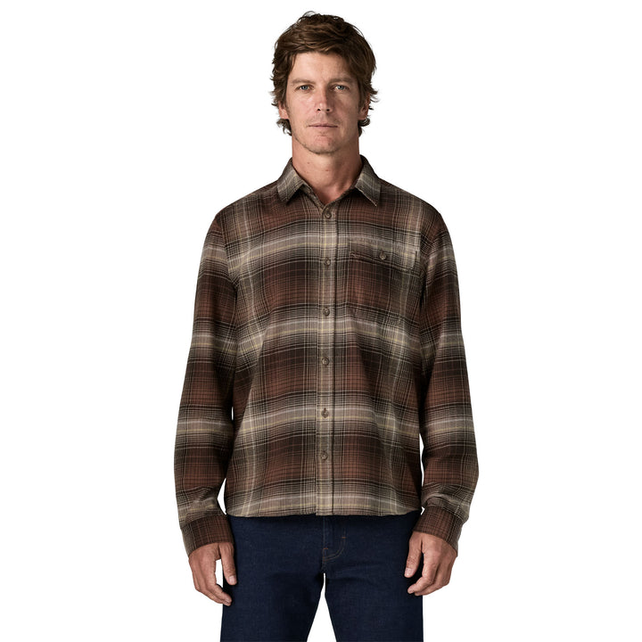 Patagonia Men's Long-Sleeved Lightweight Fjord Flannel Shirt