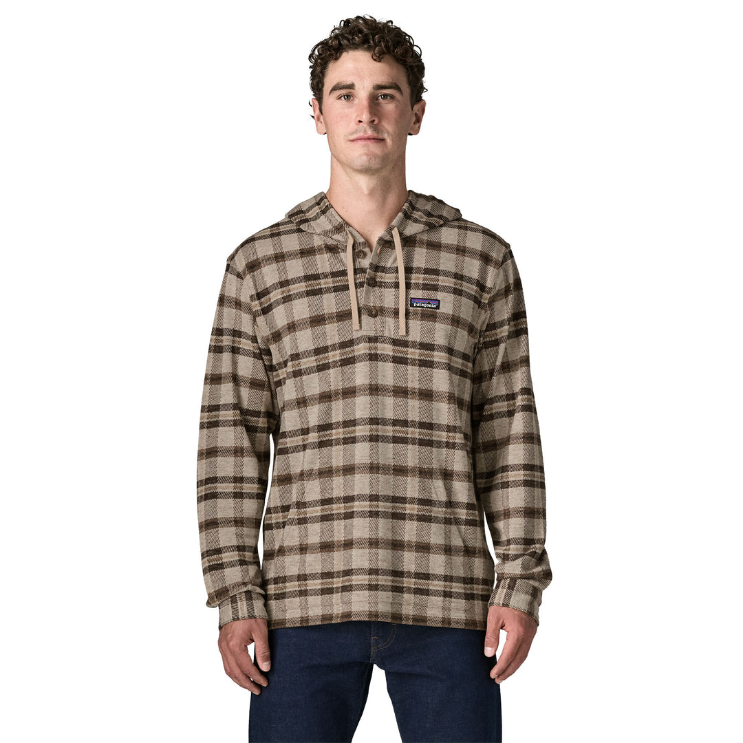 Patagonia Men's Stretch Fjord Flannel Pullover Hoody