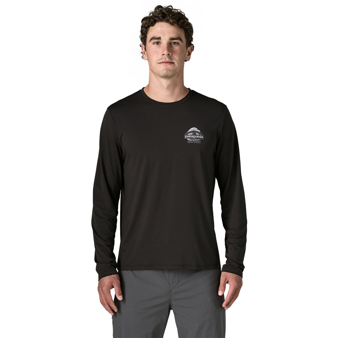 Patagonia Men's Long-Sleeved Capilene Cool Daily Shirt - Great Waves
