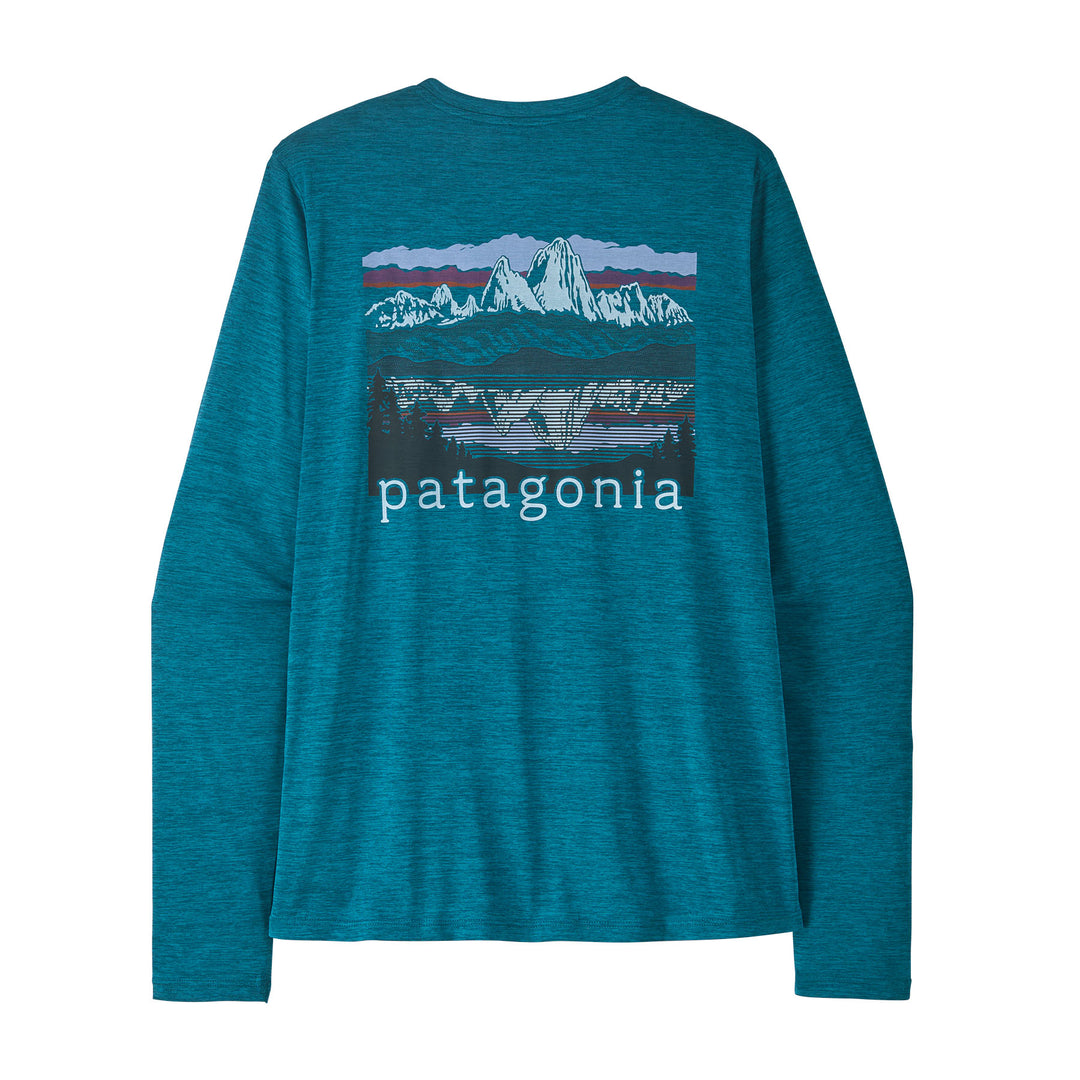 Patagonia Women's Long-Sleeved Capilene Cool Daily Shirt - Fitz Roy Foothills