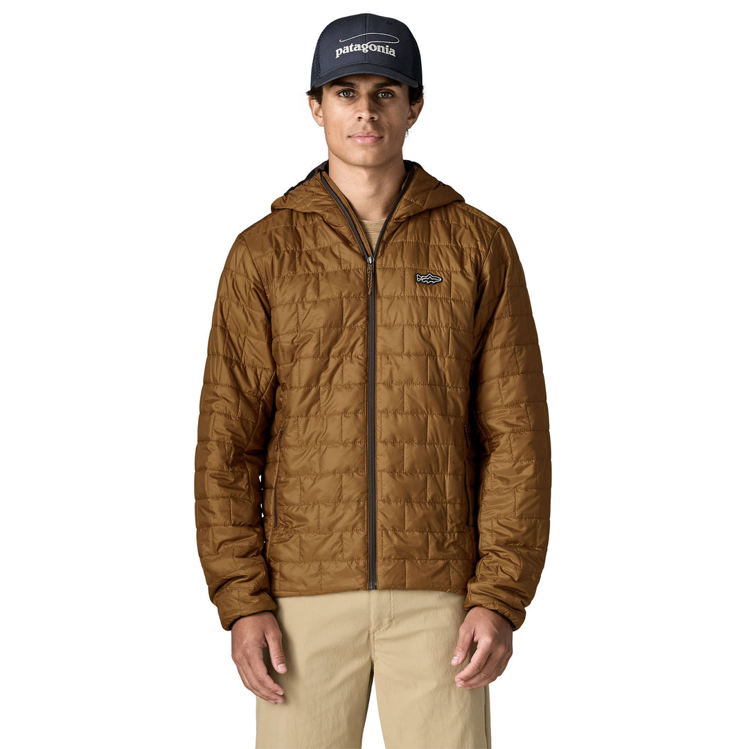 Patagonia Men's Nano Puff® Fitz Roy Trout Hoody