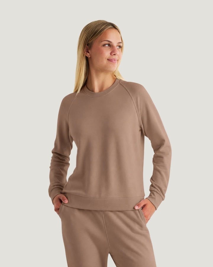 Free Fly W's Bamboo Lightweight Fleece Crew