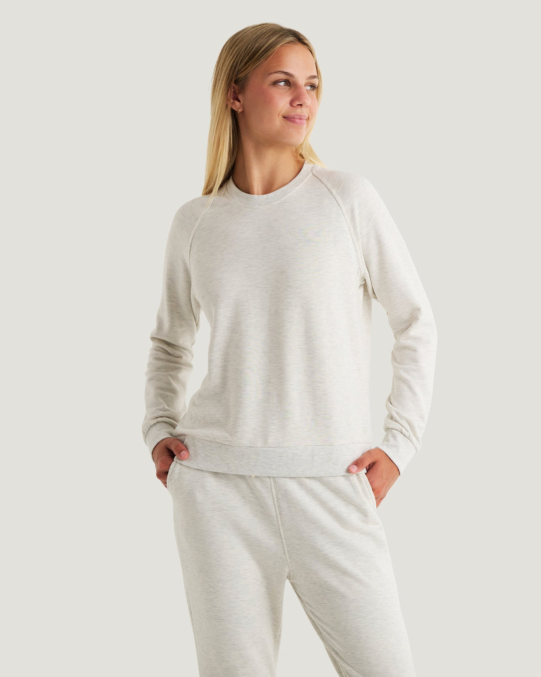 Free Fly W's Bamboo Lightweight Fleece Crew
