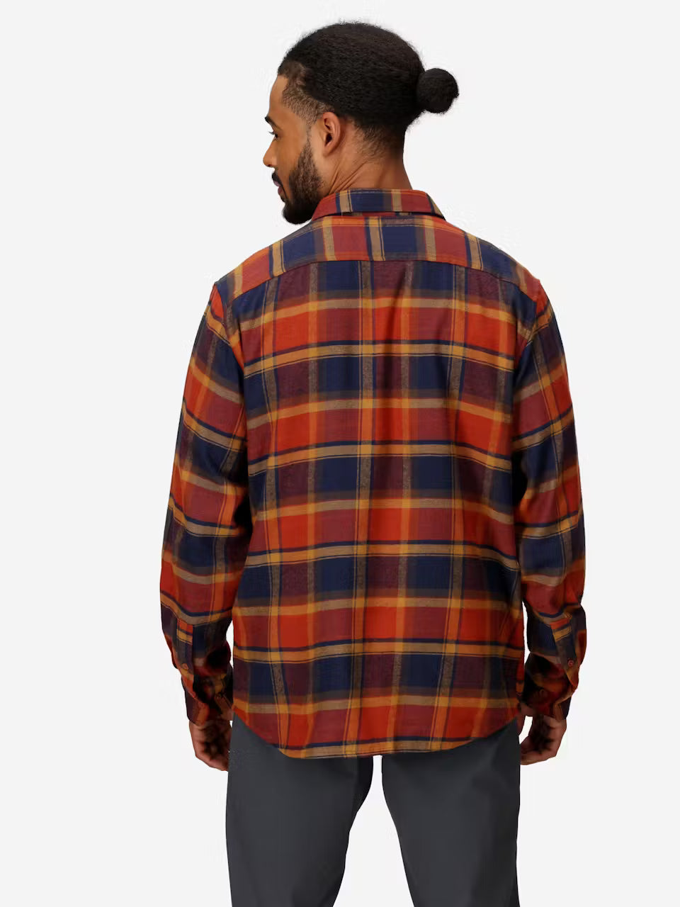 Men's Rush Creek Lightweight Flannel Long-Sleeve Shirt