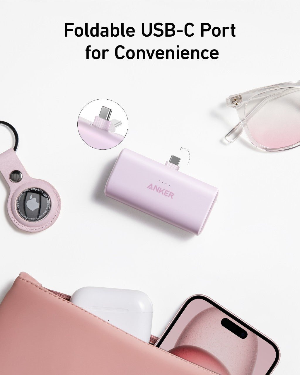Anker Nano Power Bank (22.5W, Built-In USB-C Connector) - Quest Outdoors