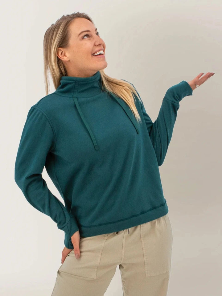 Aventura Women's Dog-Walker Fleece Pullover - Quest Outdoors