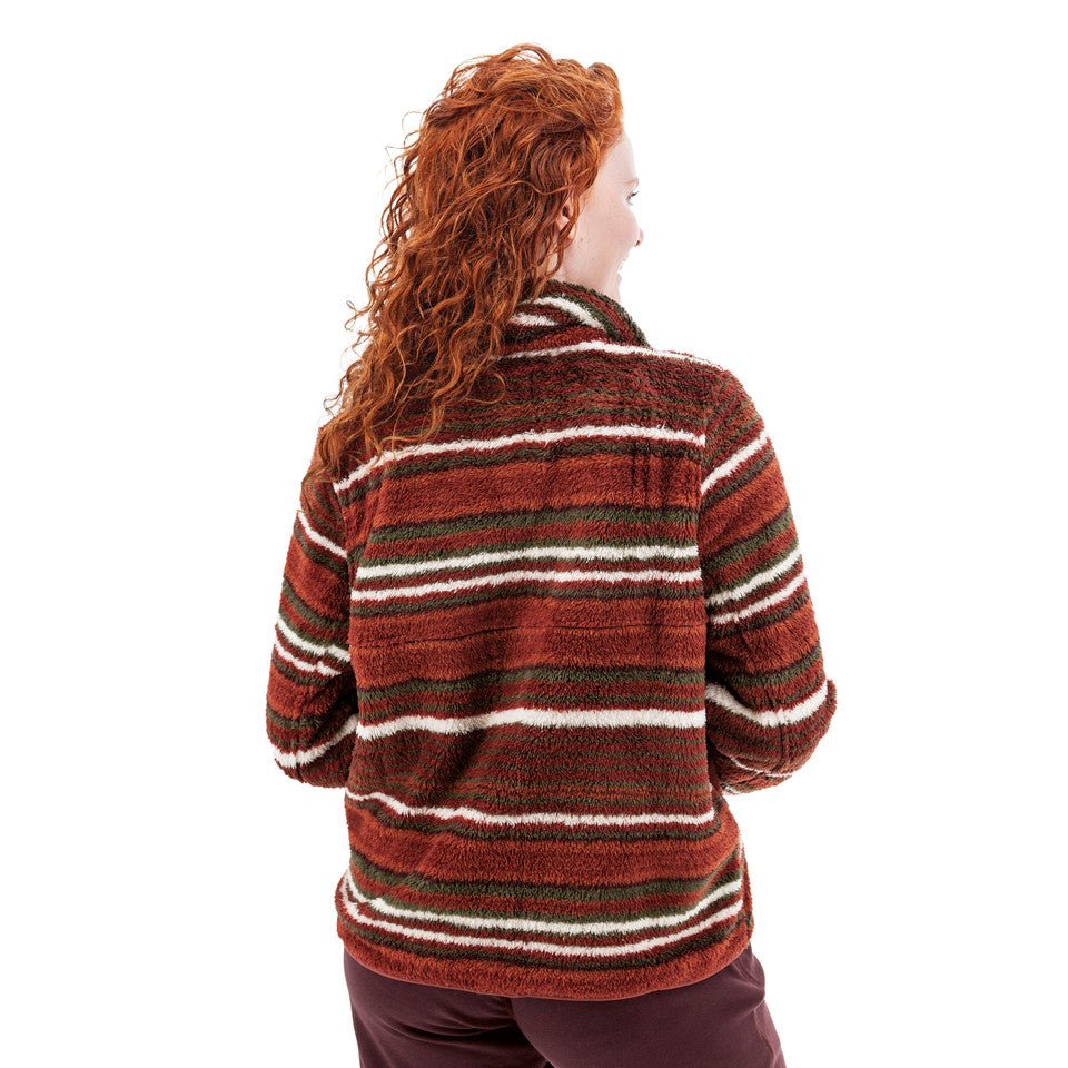 Aventura Women's Equinox Stripe Fleece Pullover - Quest Outdoors