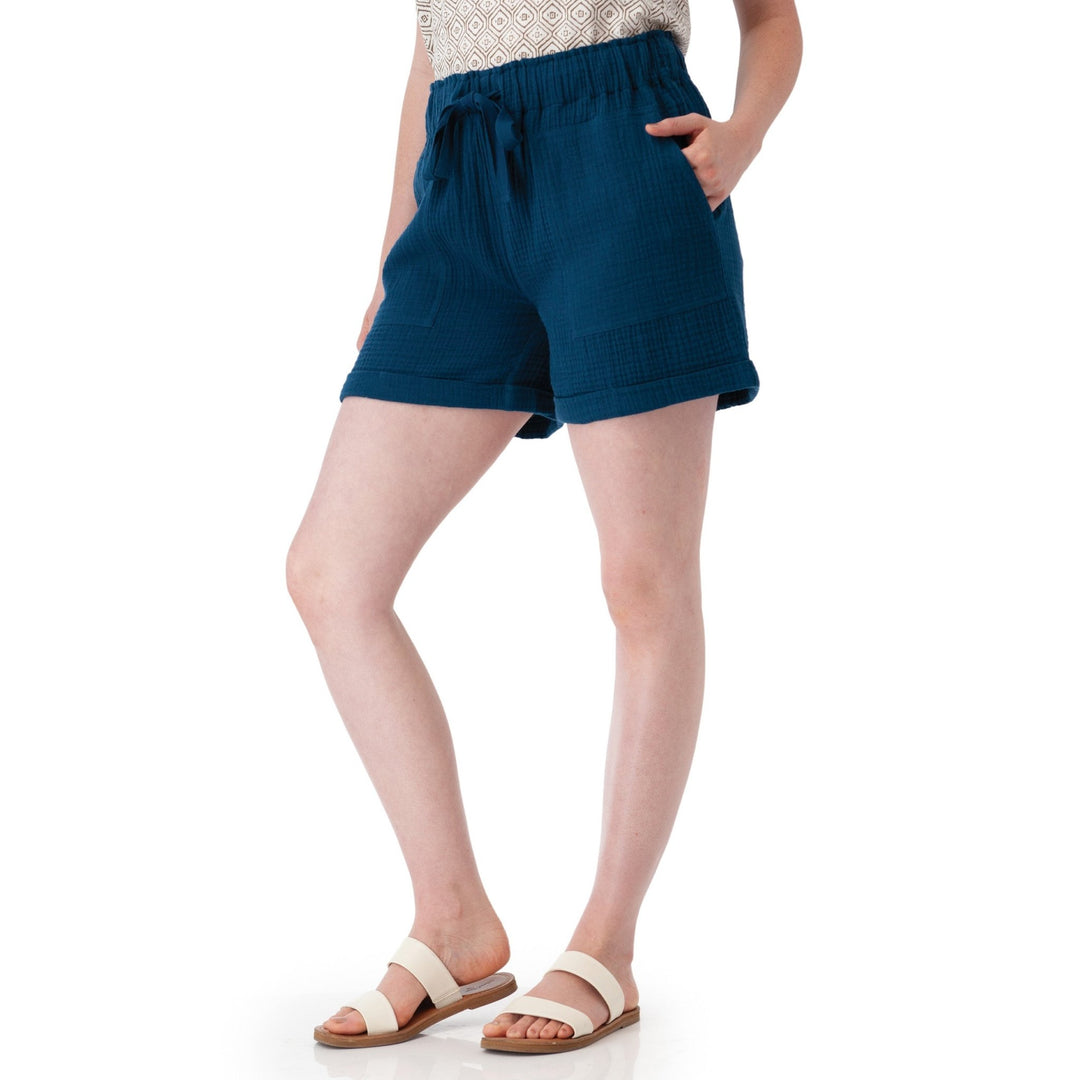 Aventura Women's Kelford Organic Cotton Gauze Short - Quest Outdoors