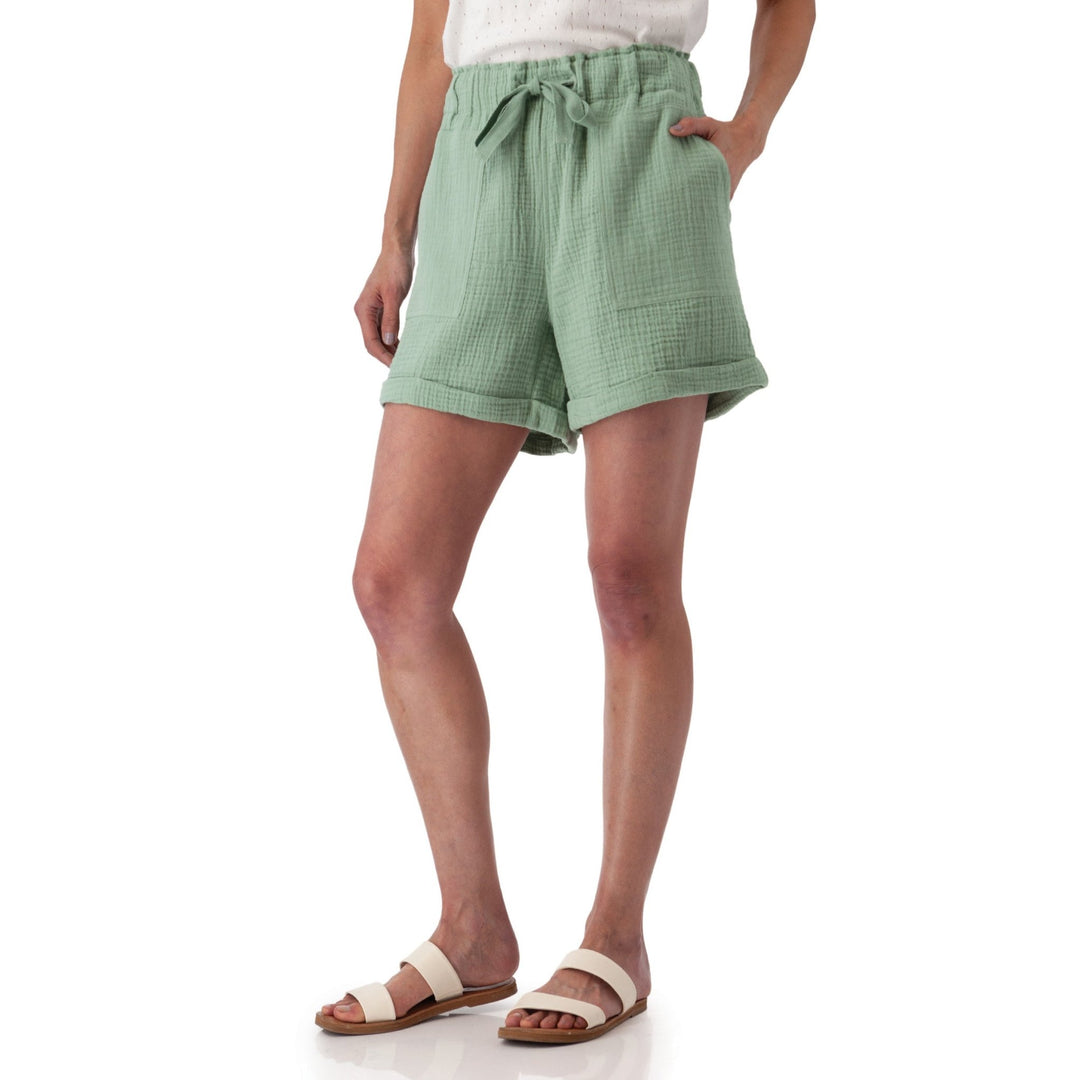 Aventura Women's Kelford Organic Cotton Gauze Short - Quest Outdoors