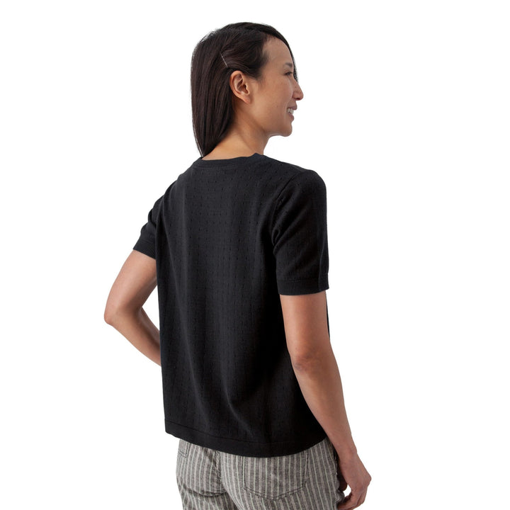 Aventura Women's Lottie Pointelle Sweater Top - Quest Outdoors