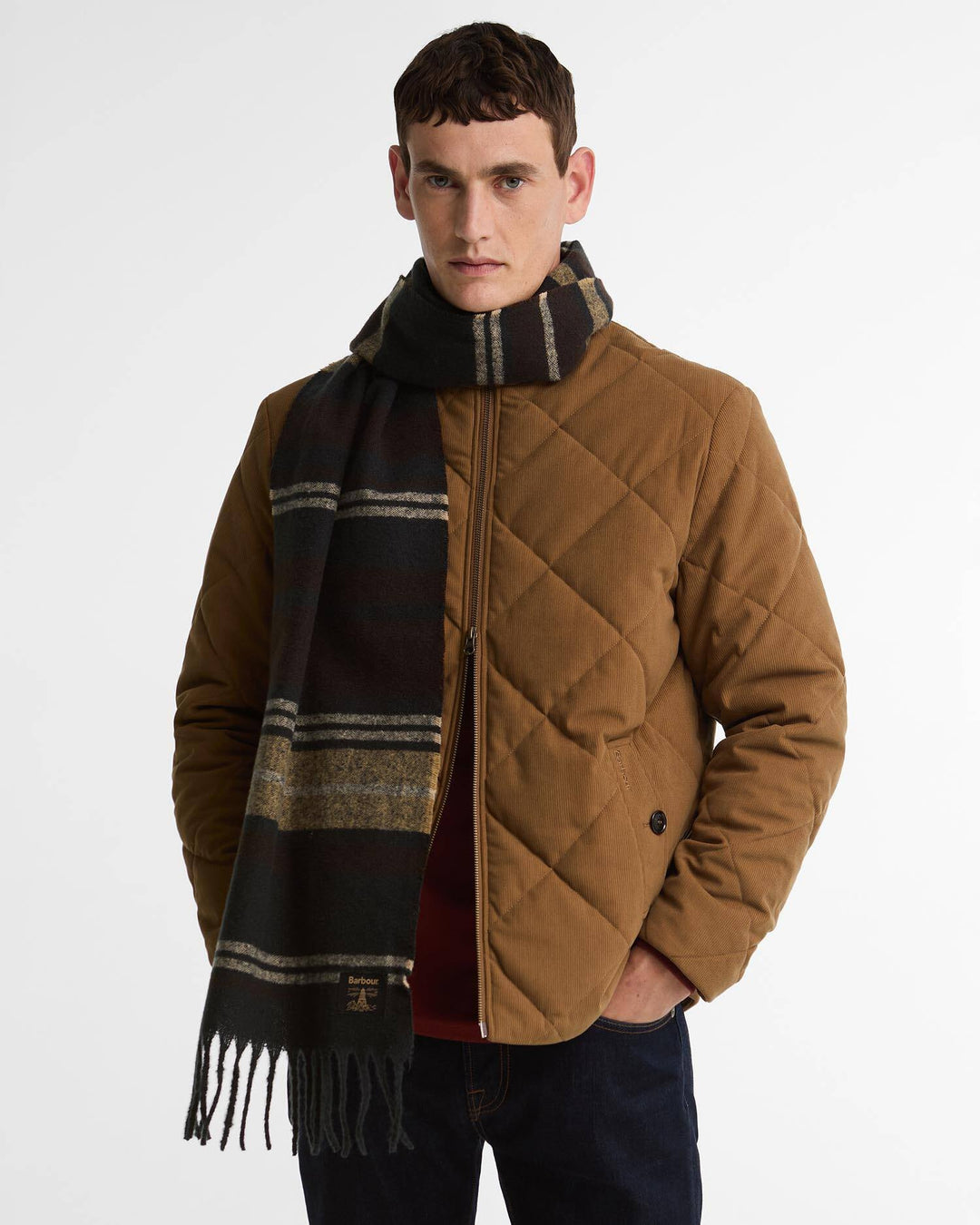 Barbour Alston Stripe Scarf - Quest Outdoors