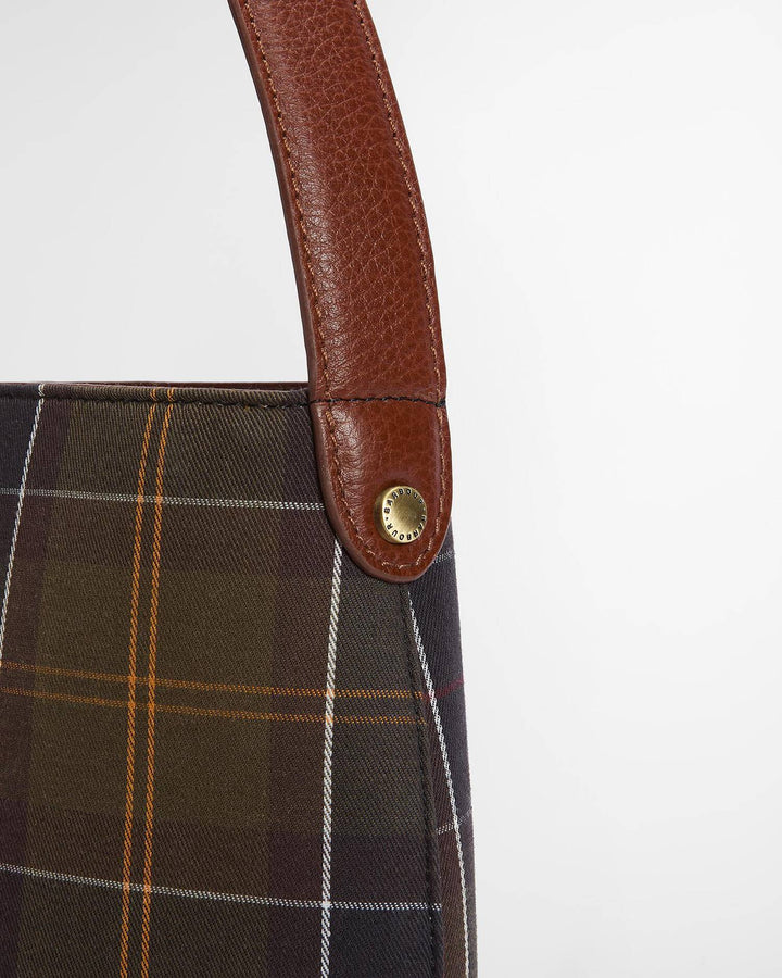 Barbour Cedar Tartan Bucket Bag - Quest Outdoors