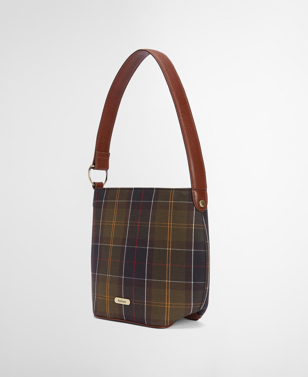 Barbour Cedar Tartan Bucket Bag - Quest Outdoors