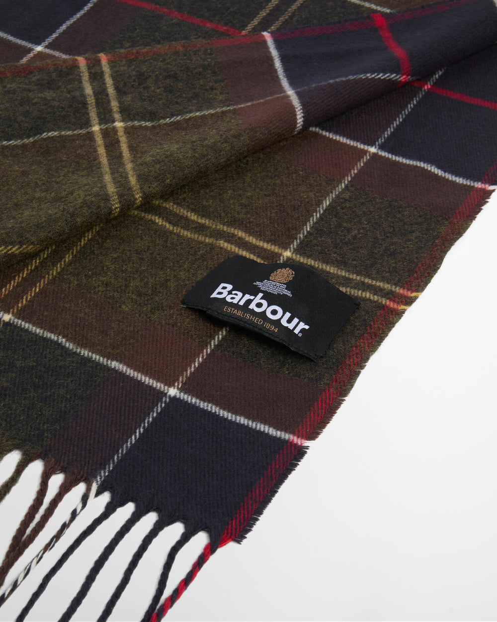 Barbour Galingale Tartan Scarf - Quest Outdoors