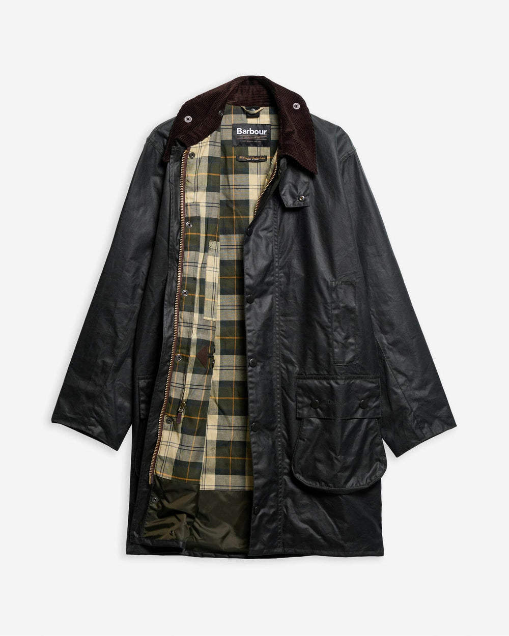 Barbour Men's Border Waxed Jacket - Quest Outdoors