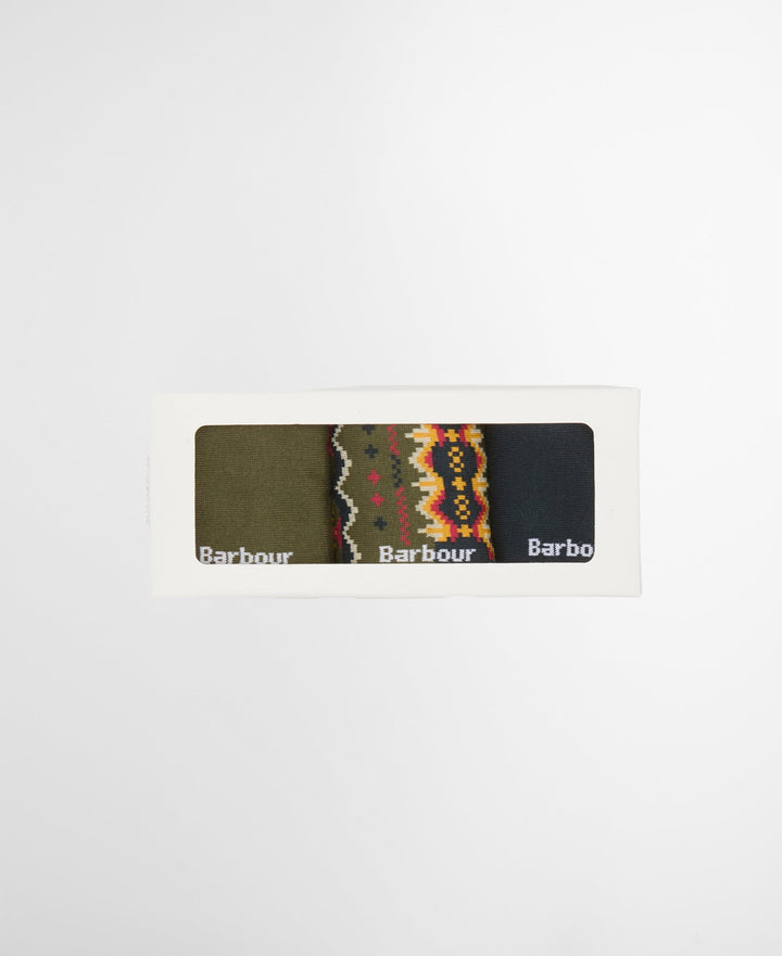 Barbour Men's Case Sock Gift Set - Quest Outdoors