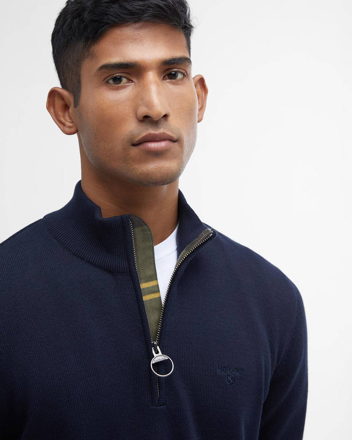 Barbour Men's Cotton Half-Zip Jumper - Quest Outdoors
