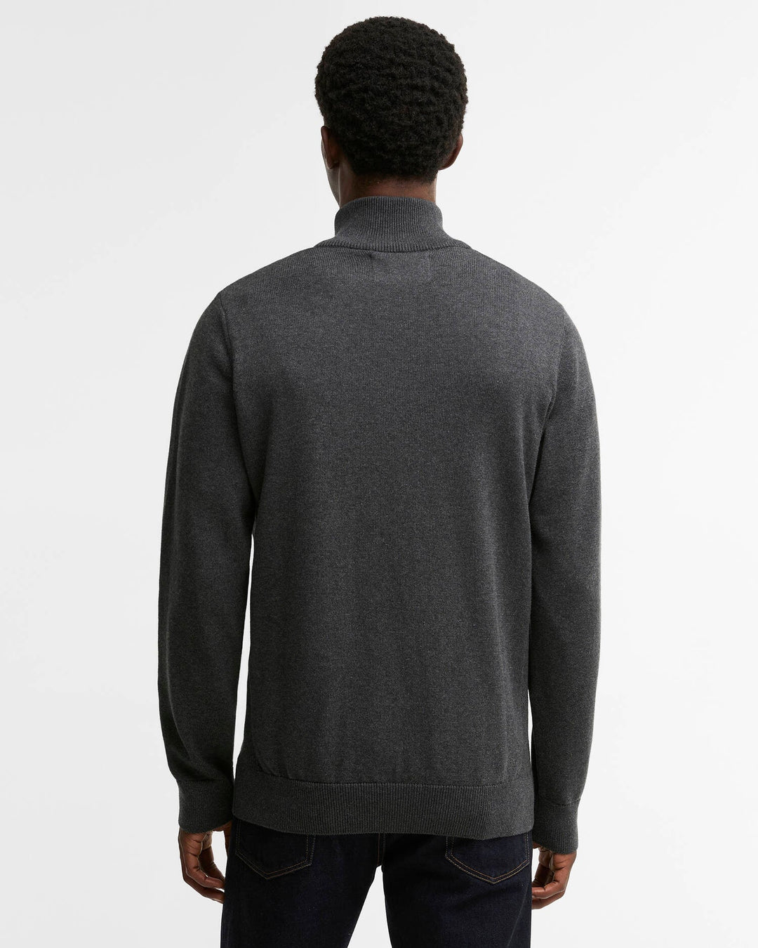 Barbour Men's Cotton Half-Zip Jumper - Quest Outdoors