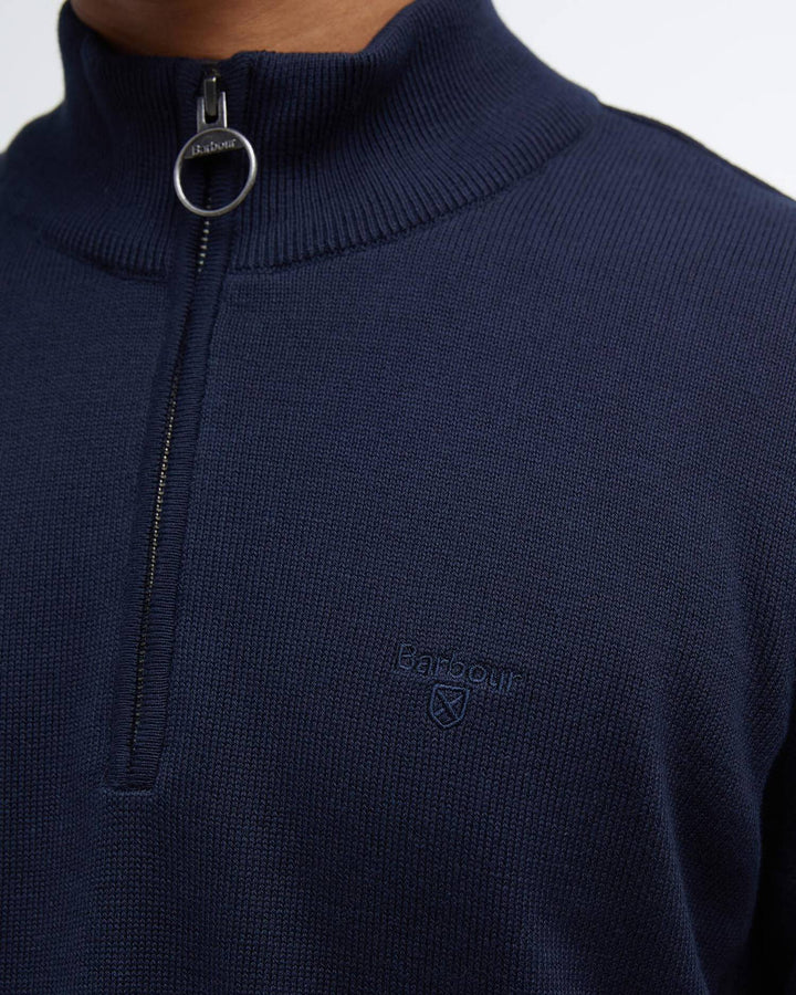 Barbour Men's Cotton Half-Zip Jumper - Quest Outdoors