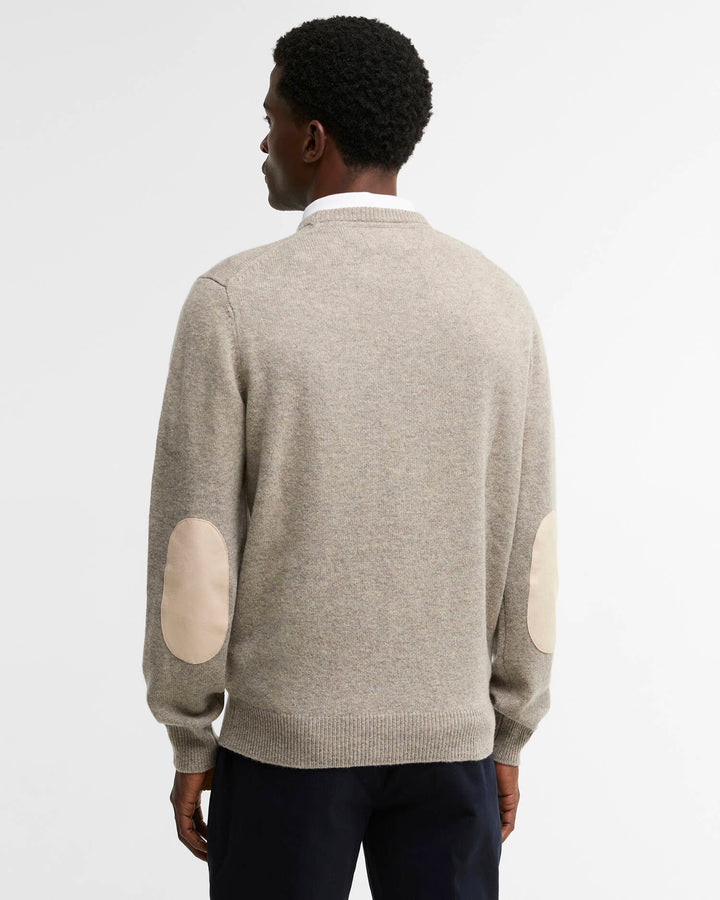 Barbour Men's Essential Crew-Neck Jumper - Quest Outdoors