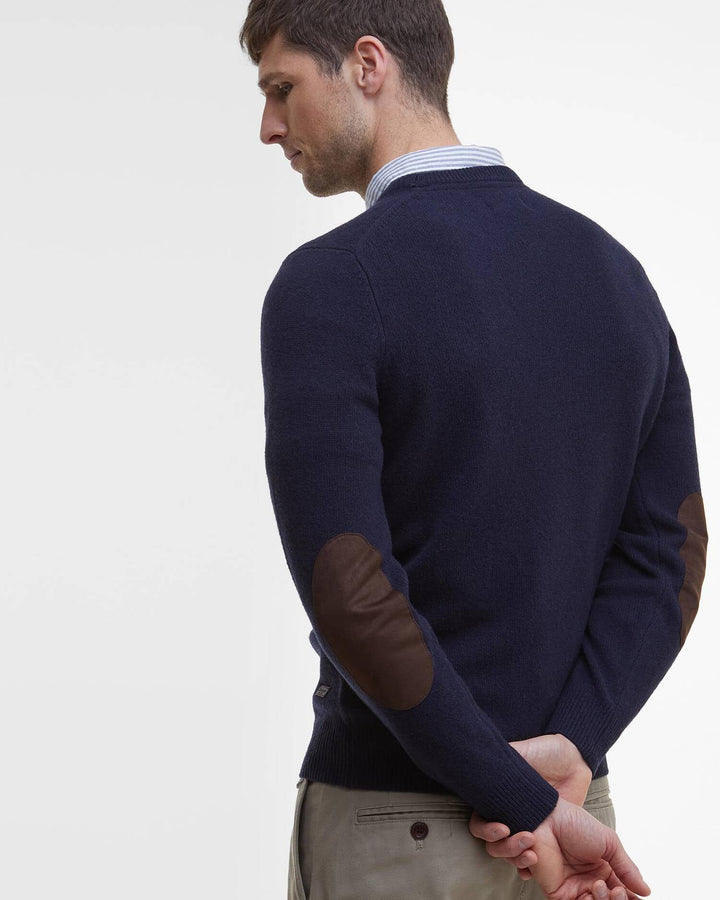 Barbour Men's Essential Crew-Neck Jumper - Quest Outdoors