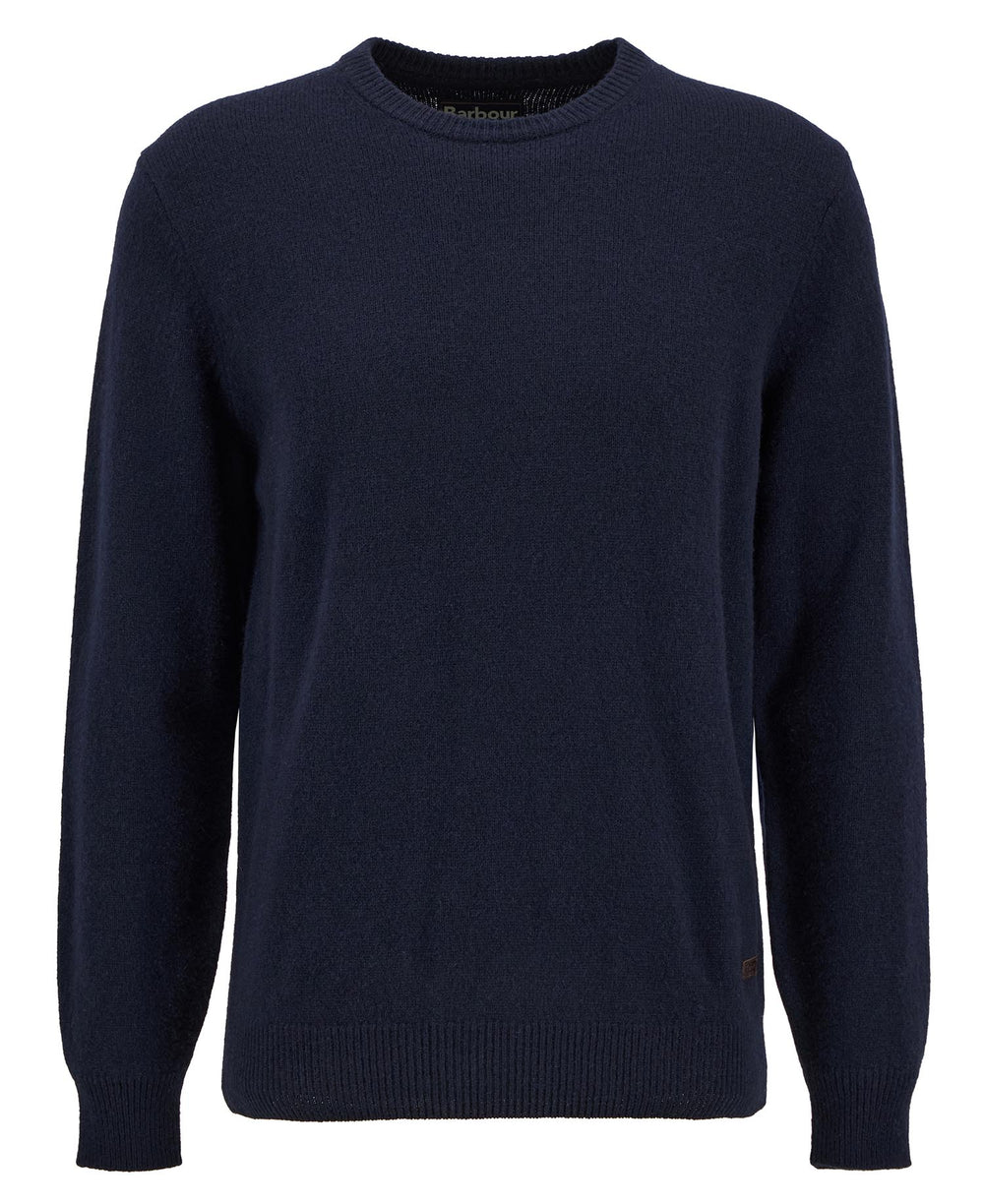 Barbour Men's Essential Crew-Neck Jumper - Quest Outdoors