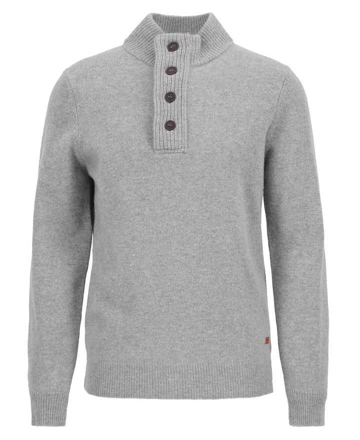 Barbour Men's Essential Elbow Patch Jumper - Quest Outdoors