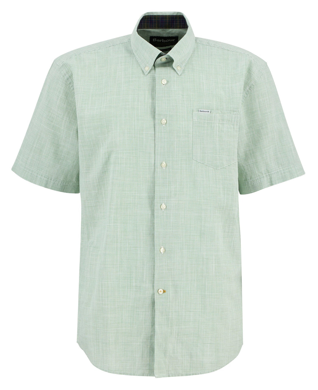 Barbour Men's Fleming Linen Blend Regular S/S Shirt - Quest Outdoors