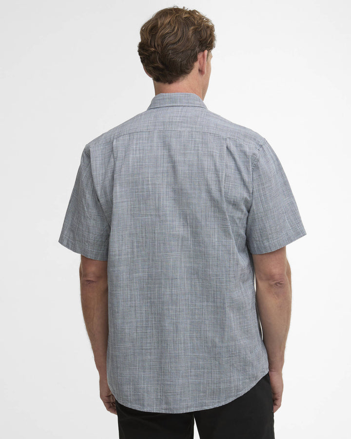 Barbour Men's Fleming Linen Blend Regular S/S Shirt - Quest Outdoors
