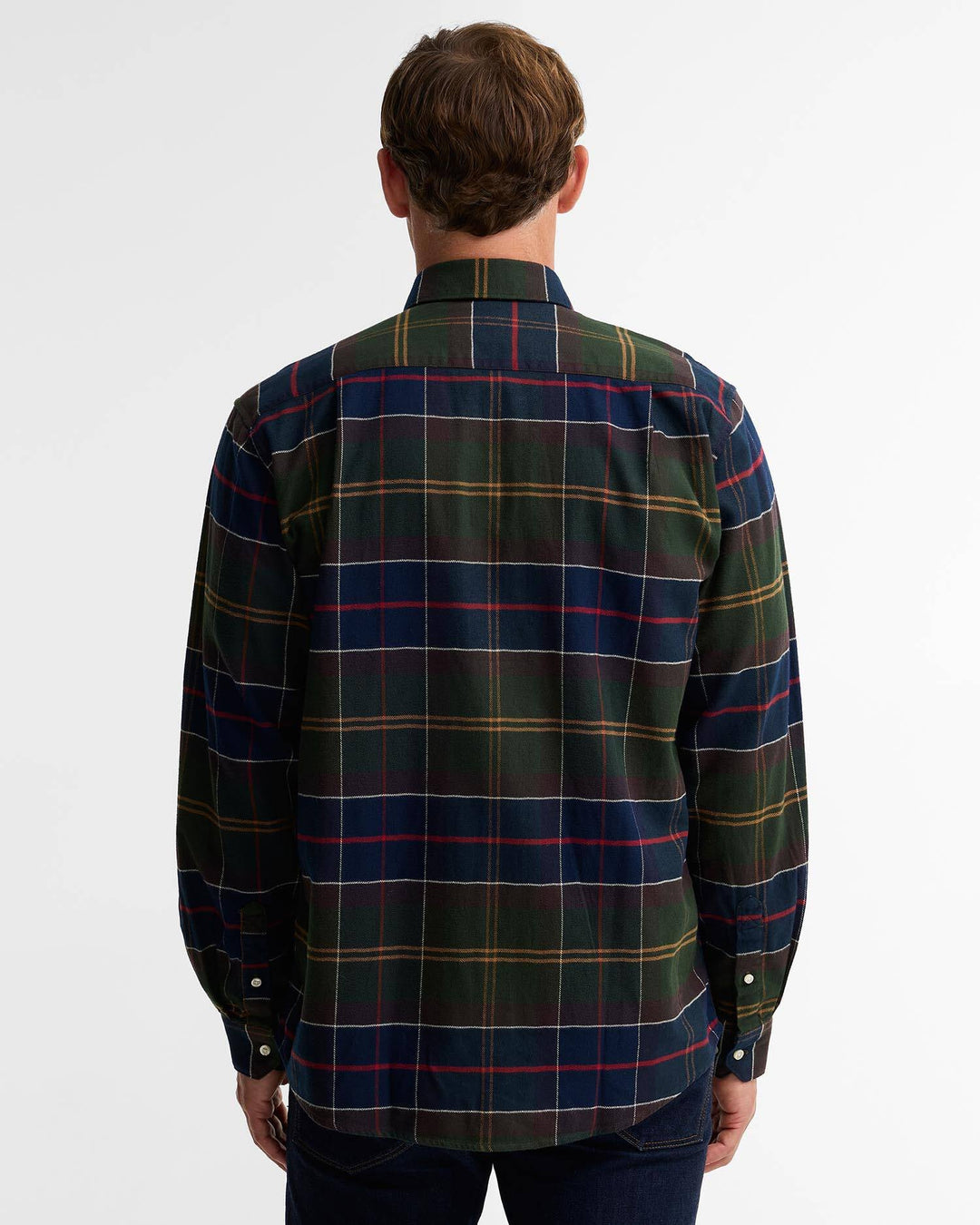 Barbour Men's Hogside Tartan Regular Long-Sleeved Shirt - Quest Outdoors