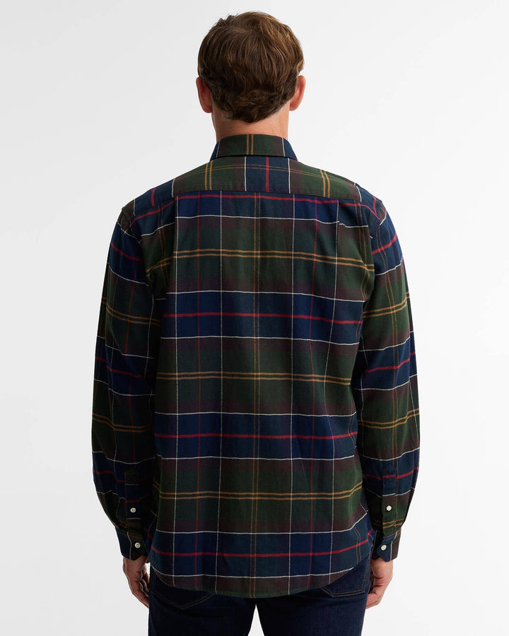 Barbour Men's Hogside Tartan Regular Long-Sleeved Shirt - Quest Outdoors