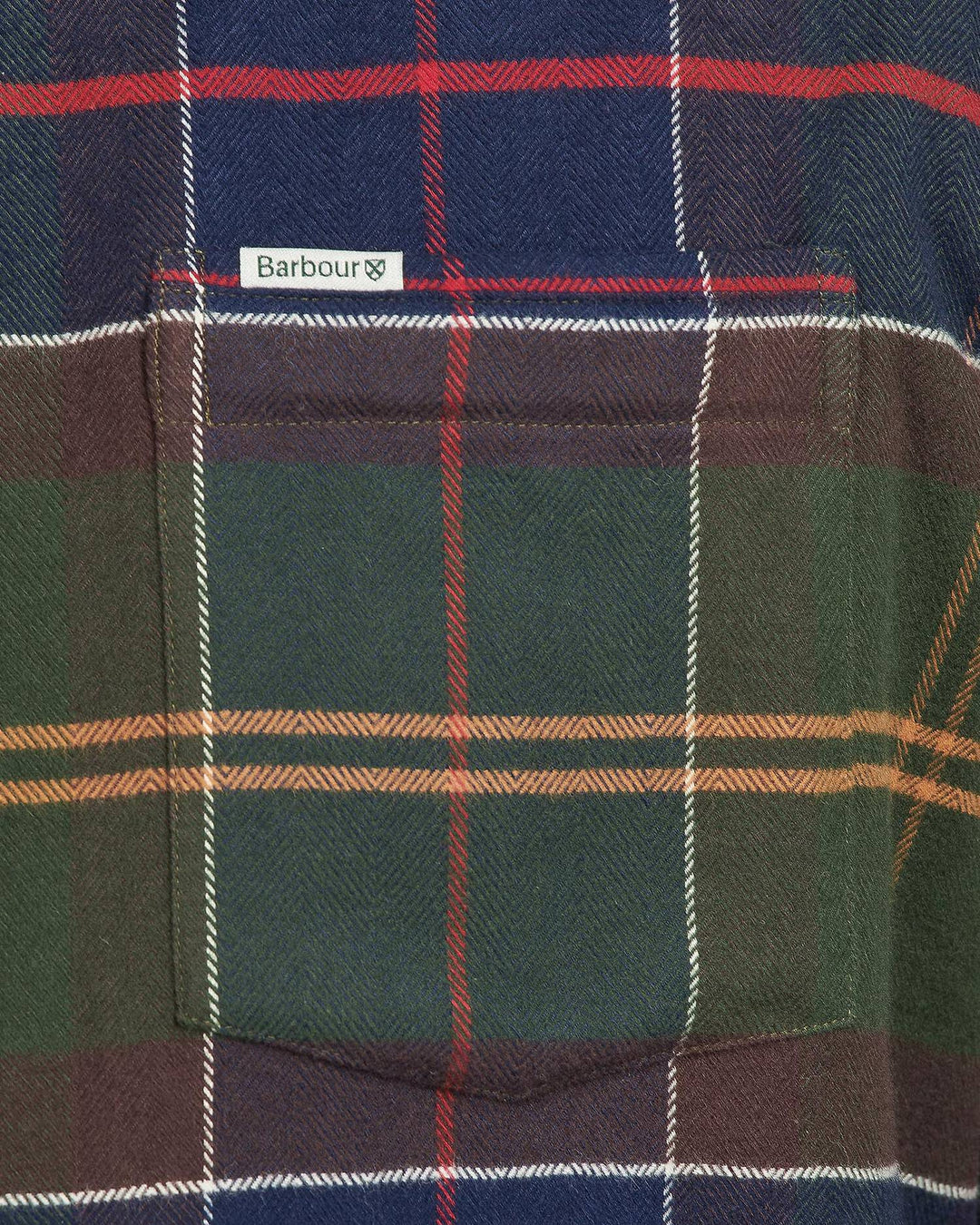 Barbour Men's Hogside Tartan Regular Long-Sleeved Shirt - Quest Outdoors