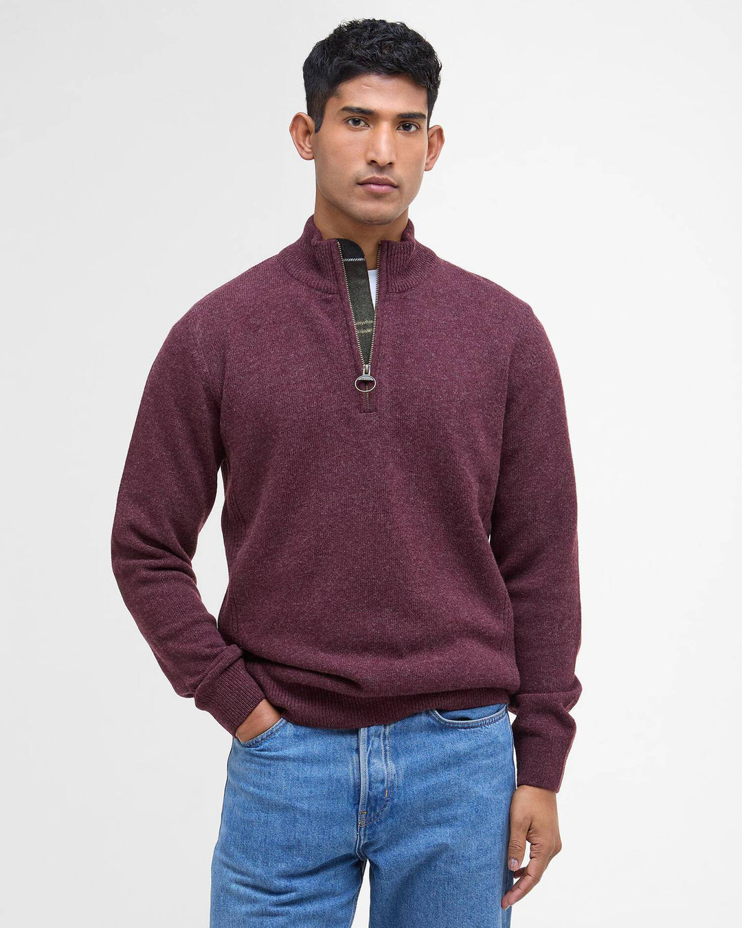 Barbour Men's Holden Quarter-Zip Jumper - Quest Outdoors