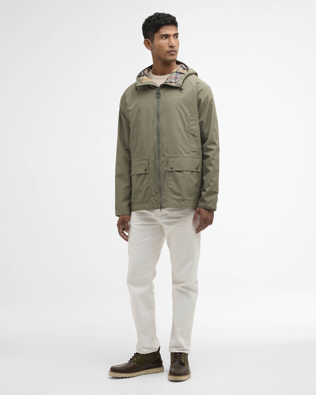 Barbour Men's Hooded Domus Waterproof Jacket - Quest Outdoors