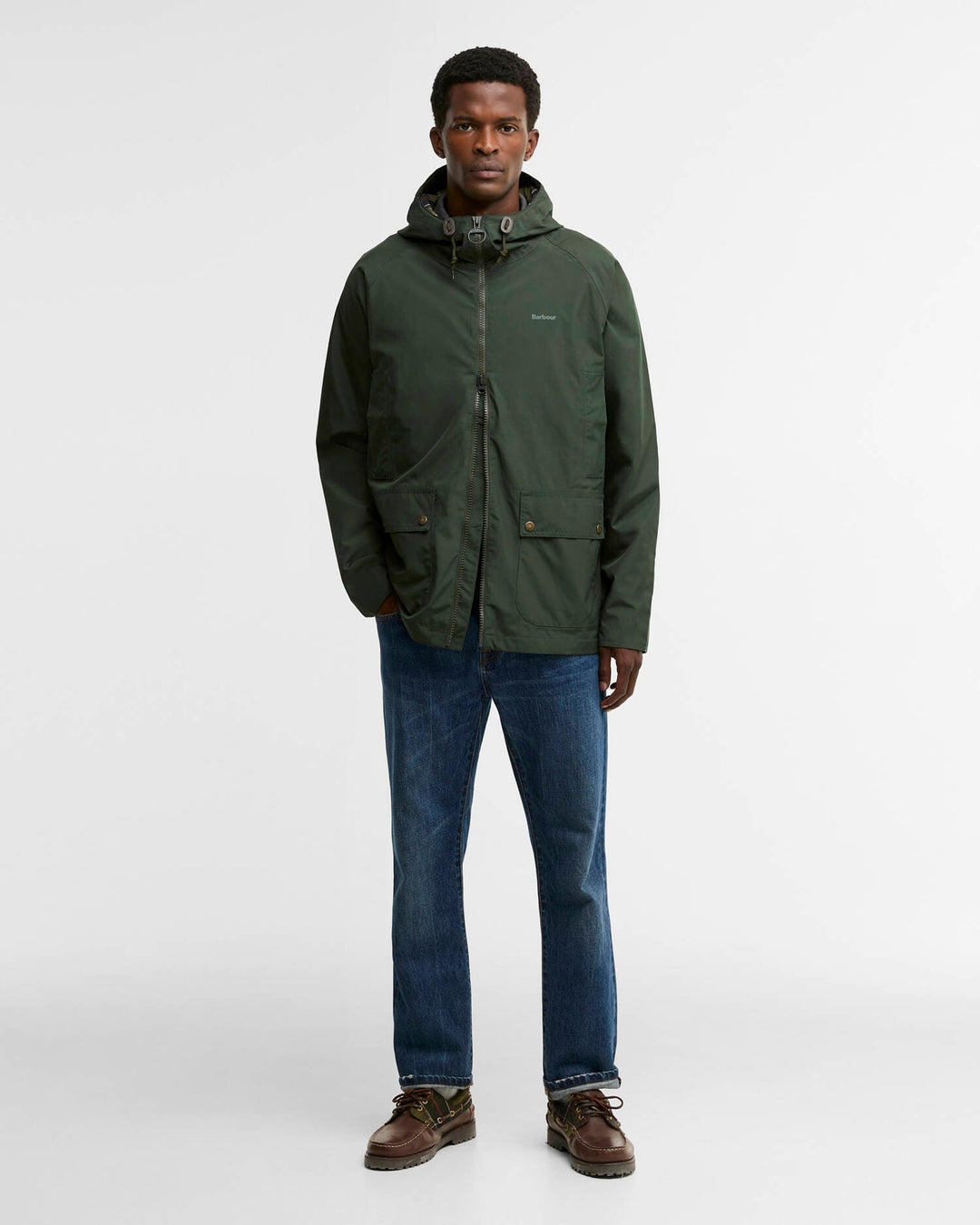 Barbour Men's Hooded Domus Waterproof Jacket - Quest Outdoors