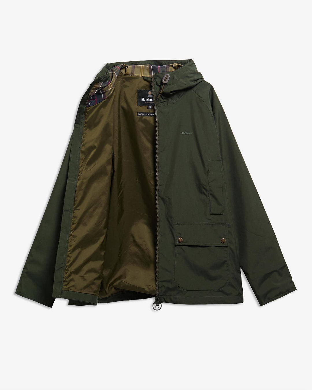 Barbour Men's Hooded Domus Waterproof Jacket - Quest Outdoors