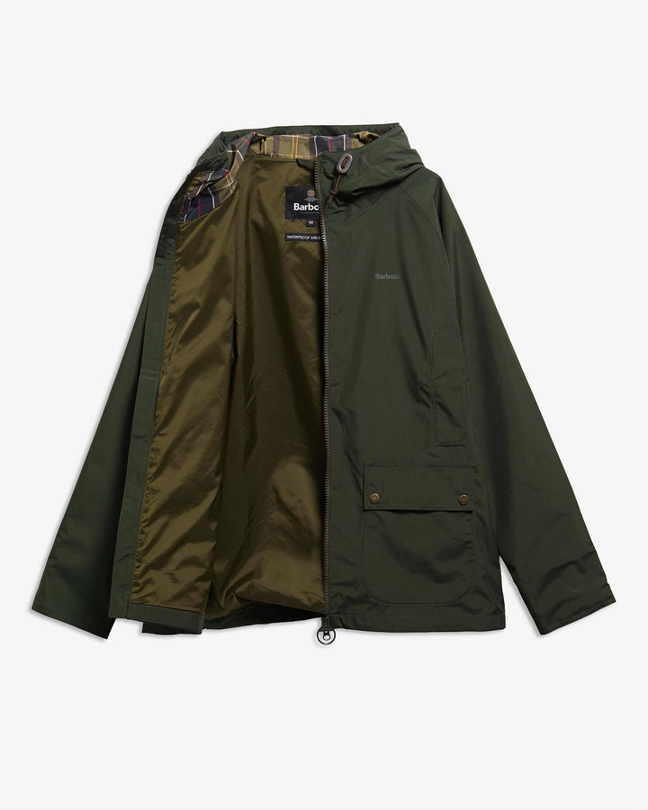 Barbour Men's Hooded Domus Waterproof Jacket - Quest Outdoors