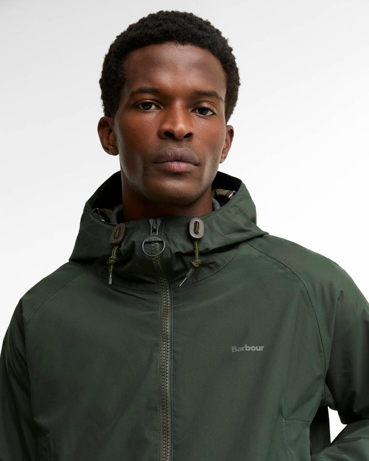 Barbour Men's Hooded Domus Waterproof Jacket - Quest Outdoors